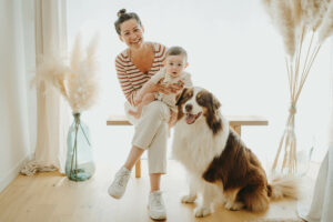 Séance photo famille studio plouzané